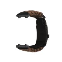 Brățară din paracord nylon pentru Xiaomi Amazfit T-Rex 3 - Culoare Cacao