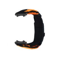 Brățară din paracord nylon pentru Xiaomi Amazfit T-Rex 3 - Portocalie