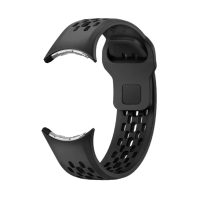 Brățară din silicon perforată pentru Google Pixel Watch 3, 45 mm - Neagră