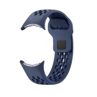Brățară din silicon perforată pentru Google Pixel Watch 3, 45 mm - Albastră