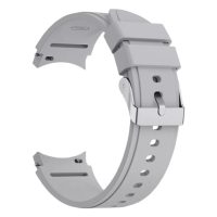 Brățară din silicon pentru Samsung Galaxy Watch 4, 5, 6, 7 - Gri, 20 mm