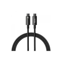 Cablul de alimentare Baseus USB-C la USB-C 240W - 1 metru, negru