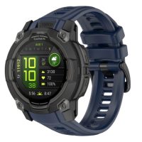sesă Silikonovă brățară pentru Garmin Instinct 3 - Albastră, 22 mm