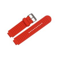 sesă Silikonovă brățară perforată pentru Garmin Forerunner 25 - Mărimea S, roșie