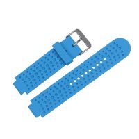sesă Silikonovă brățară perforată pentru Garmin Forerunner 25 - Mărimea L, albastră