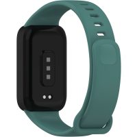 Curea siliconică eses cu ramă pentru Xiaomi Smart Band 9 Active - Verde