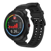 Curea siliconică eses pentru Polar Vantage M3 și Polar Grit X2 Pro - Negru