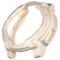 Ramă din silicon pentru Garmin Instinct 3 - Bej, 45 mm