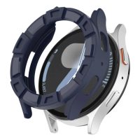 Ramă din silicon pentru Samsung Galaxy Watch 7, 44 mm - Albastră