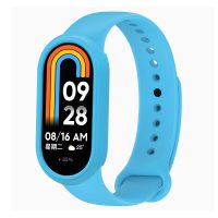 Brățară Silicon - Albastru deschis - pentru Xiaomi Smart Band 8, 9 și 10