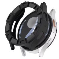 Ramă din silicon pentru Samsung Galaxy Watch 7, 44 mm - Negru