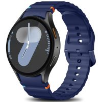 Șireturile din silicon pentru Samsung Galaxy Watch 7 - Albastru închis