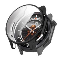 Husă din silicon pentru Oppo Watch X2 și OnePlus Watch 3 - Neagră