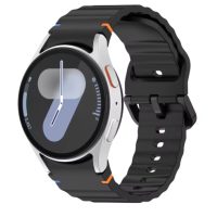 eses Curea din silicon pentru Samsung Galaxy Watch 7 - Neagră