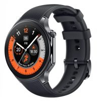 Curea din silicon pentru Oppo Watch X - Neagră