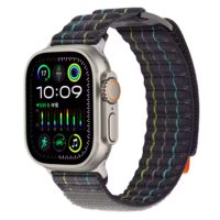 Curea structurată din nylon pentru Apple Watch - Gri 38 mm, 40 mm, 41 mm