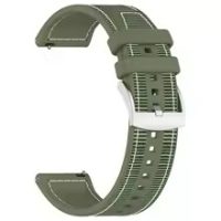 Curea din silicon perforată pentru Huawei Watch GT5 41 mm și GT5 pro 42 mm - Verde