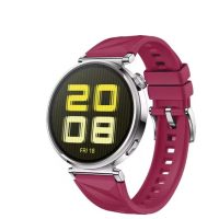 Curea Texturată din Silicon pentru – Burgundy, 20 mm