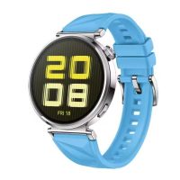 Curea Texturată din Silicon pentru – Alabastru, 20 mm