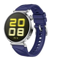 eses Curea Texturată din Silicon pentru – Albastru închis, 20 mm