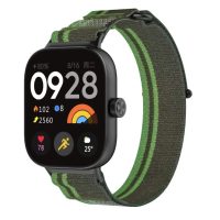 eses Curea de silicon pentru Xiaomi Redmi Watch 4, Smart Band 8 Pro și 9 Pro - Verde