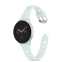 Curea din silicon pentru Samsung Galaxy Watch 4, 5, 6, 7 - Albastru deschis, 20 mm