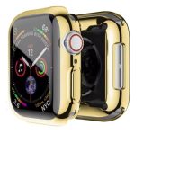 Capac din silicon pentru Apple Watch 10 42 mm - Aur