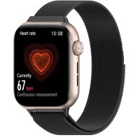 eses Milanese Loop for Honor Watch 5 - Negru