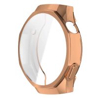 Capac din silicon pentru Huawei Watch GT5 Pro 46 mm - Aur și roz