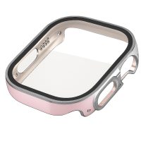 Husă de protecție pentru Apple Watch Ultra - Argint și roz, 49 mm