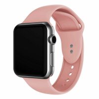 eses Brățară din silicon pentru Apple Watch - Roz S, M, L - 42mm, 44mm, 45mm, 49mm