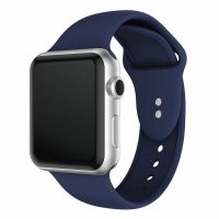 eses Brățară din silicon pentru Apple Watch - Albastru-închis S, M, L - 42mm, 44mm, 45mm, 49mm