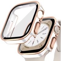 Husă de protecție pentru Apple Watch Ultra - Roz auriu alb, 49 mm