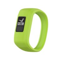 eses Bratara din silicon pentru Garmin VívoFit Junior 1 si 2, Vívofit 3 - Marimea L, verde