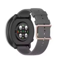 Curea din silicon eses cu suprafață texturată - Gri, 20 mm