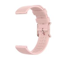 Curea din silicon eses cu suprafață texturată - Roz, 22 mm