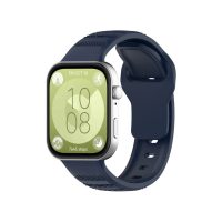 cesa Silicon elastic pentru Huawei Watch Fit 3, 4 și 4 Pro - Albastru