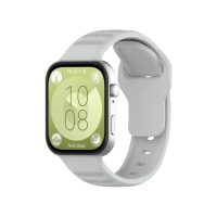 cesa Silicon elastic pentru Huawei Watch Fit 3, 4 și 4 Pro - Gri