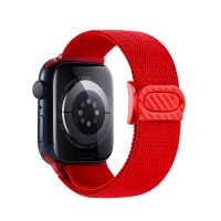 cesa Nylon elastică pentru Apple Watch - Roșu 38mm, 40mm, 41mm