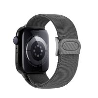 cesa Nylon elastică pentru Apple Watch - Gri 38mm, 40mm, 41mm