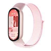 esese curea din nailon pentru Xiaomi Smart Band 8, 9 și 10 - Roz deschis