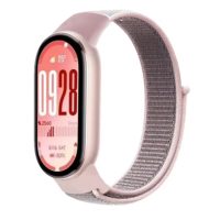 esese curea din nailon pentru Xiaomi Smart Band 8, 9 și 10 - Roz