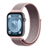 esese curea din nailon pentru Huawei Watch Fit 3, 4 și 4 Pro - Roz-gri