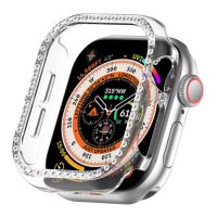 Cadru de protecție pentru Apple Watch 10, 46 mm - Transparent