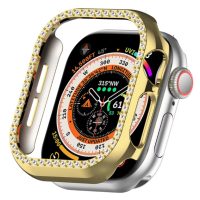 Cadran de apărare cu cristale pentru Apple Watch 10, 46 mm - Aurie