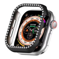 Cadran de apărare cu cristale pentru Apple Watch 10, 46 mm - Negru