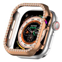 Cadru de protecție cu pietricele pentru Apple Watch 10, 46 mm - Roșu