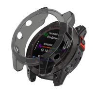 Rama din silicon pentru Garmin Fénix 7 - Neagră