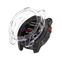 Rama din silicon pentru Garmin Fénix 7X - Transparent