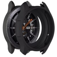 Rama din silicon pentru Samsung Gear S3 și Galaxy Watch 46 mm - Negru
